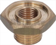 Reduzierfitting Bezzera Tank M/F 1/4 -M10X1 OT