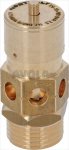 Sicherheitsventil Bezzera 3/8″  2,5 BAR mit Reduzierfitting auf 1/2″ M