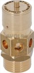 Sicherheitsventil Bezzera 3/8″  2,5 BAR mit Reduzierfitting auf 1/2″ M