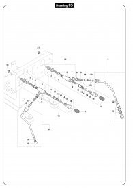 ECM CONTROVENTO WASSER DAMPFHAHN Explosionszeichnung