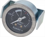 MANOMETER FÜR ERHITZER ø 39mm 0÷2,5 bar