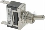 Isomac Kippschalter 15A 250V - 15x29mm Einbaumaß