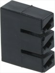 ANSCHLUSSSOCKEL SCHWARZ 11x30 mm