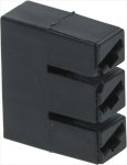 ANSCHLUSSSOCKEL SCHWARZ 11x30 mm