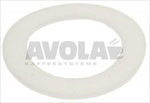 FLACHE PTFE-DICHTUNG ø 26x17x1 mm
