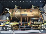 MAGISTER STILO ES100 KESSEL PUMPE FLOWMETER Explosionszeichnung MAGISTER STILO ES100 KESSEL PUMPE FLOWMETER Explosionszeichnung