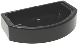 ABLAUFSCHALE SAN REMO TREVISO ABS SCHWARZ OHNE LOGO