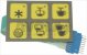 grimac la uno tastatur membran 6 tasten