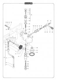 ECM Barista Brühgruppe Explosionszeichnung