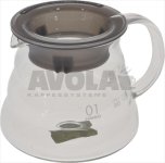 HARIO V60 KAFFEEKANNE 360 ml Klar