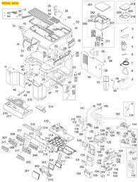 SAECO ROYAL NEW - A Explosionszeichnung