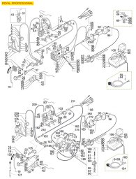 SAECO ROYAL PROFESSIONAL - B Explosionszeichnung