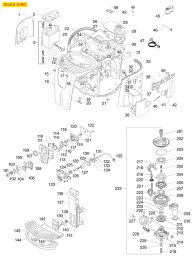 SAECO TALEA GIRO - A Explosionszeichnung