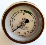 Profitec Pumpendruckmanometer Ø 50