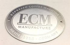 ECM Emblem Gross Rückseite