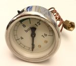 Rocket Pumpenmanometer weiß 0-16 Bar