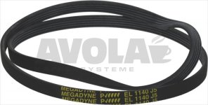 BELT POLY-V EL1040 J5