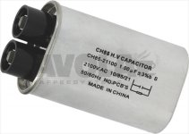KONDENSATOR 1,00µF 2100 V-AC