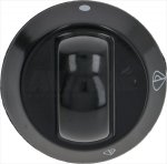 DREHKNOPF ARISTON SCHWARZ ø 34 mm