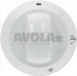 DREHKNOPF ARISTON SORTE WEISS &oslash; 35 mm