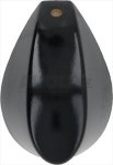 DREHKNOPF FRANKE SORTE SCHWARZ ø 39 mm