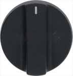 DREHKNOPF IGNIS SORTE SCHWARZ &oslash; 51 mm