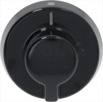 DREHKNOPF NARDI SORTE SCHWARZ ø 39 mm