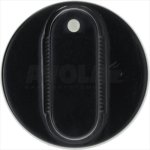 DREHKNOPF NARDI SORTE SCHWARZ ø 39 mm