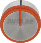 DREHKNOPF SMALVIC SORTE ORANGE ø 45 mm