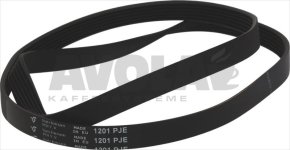 RIEMEN 1201 J6 EL PU WHIRLPOOL C00119126