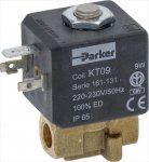 Magnetventil Parker 2-WEGE 230V 50hz 1/8 Zoll