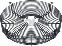 GITTER FÜR VENTILATOR EBM &Oslash; 400 MM