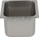 EISBEHÄLTER EDELSTAHL 180x165xh120 mm