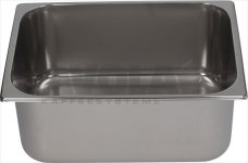 EISBEHÄLTER EDELSTAHL 360x250xh150 mm
