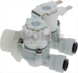 MAGNETVENTIL RPE 2 WEGE 180° ø 8 mm