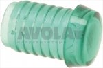 Signallampenkappe Lampe flach grün Su3/c