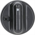 DREHKNOPF SCHWARZ ø 40 mm