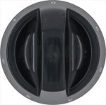 DREHKNOPF SCHWARZ ø 75 mm 0-1-2-3-4-5-6