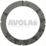 MARKIERUNGSRING AUFKLEBER 125-275&deg;C