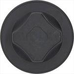 DREHKNOPF SCHWARZ ø 77 mm