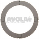 SCHEIBE SELBSTKLEBEND MIT SIEBDRUCK