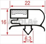 STECKDICHTUNG 1635x600 mm