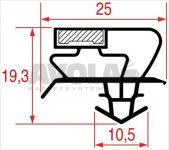STECKDICHTUNG 1540x770 mm