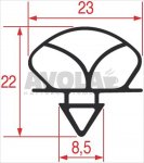 STECKDICHTUNG 1285x645 mm
