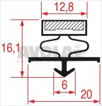 STECKDICHTUNG 680x592 mm