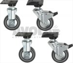 LENKROLLE PLATTENBEFESTIGUNG KIT 4 ST.