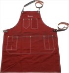 LATZSCHÜRZE WEINROT BARISTAPRO