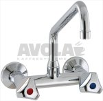 WAND-MISCHBATTERIE 2-LÖCHER KLARCO STYL