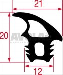 DICHTUNG FÜR OFENTÜR 2950 mm