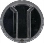 DREHKNOPF SCHWARZ ø 52 mm 110-190°C
